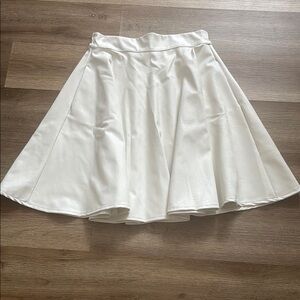 Philharmonie by grace faux leather skater skirt